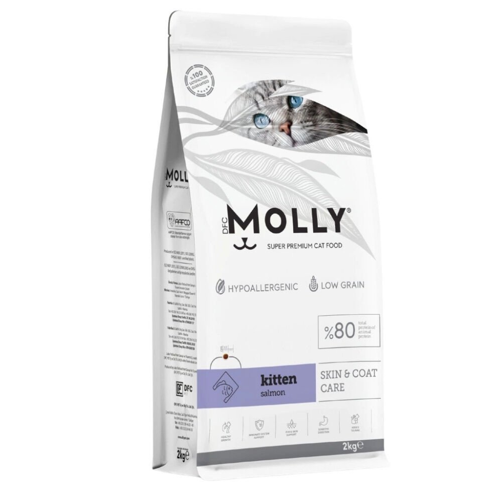 Molly Yavru Kedi Maması Somonlu 2kg
