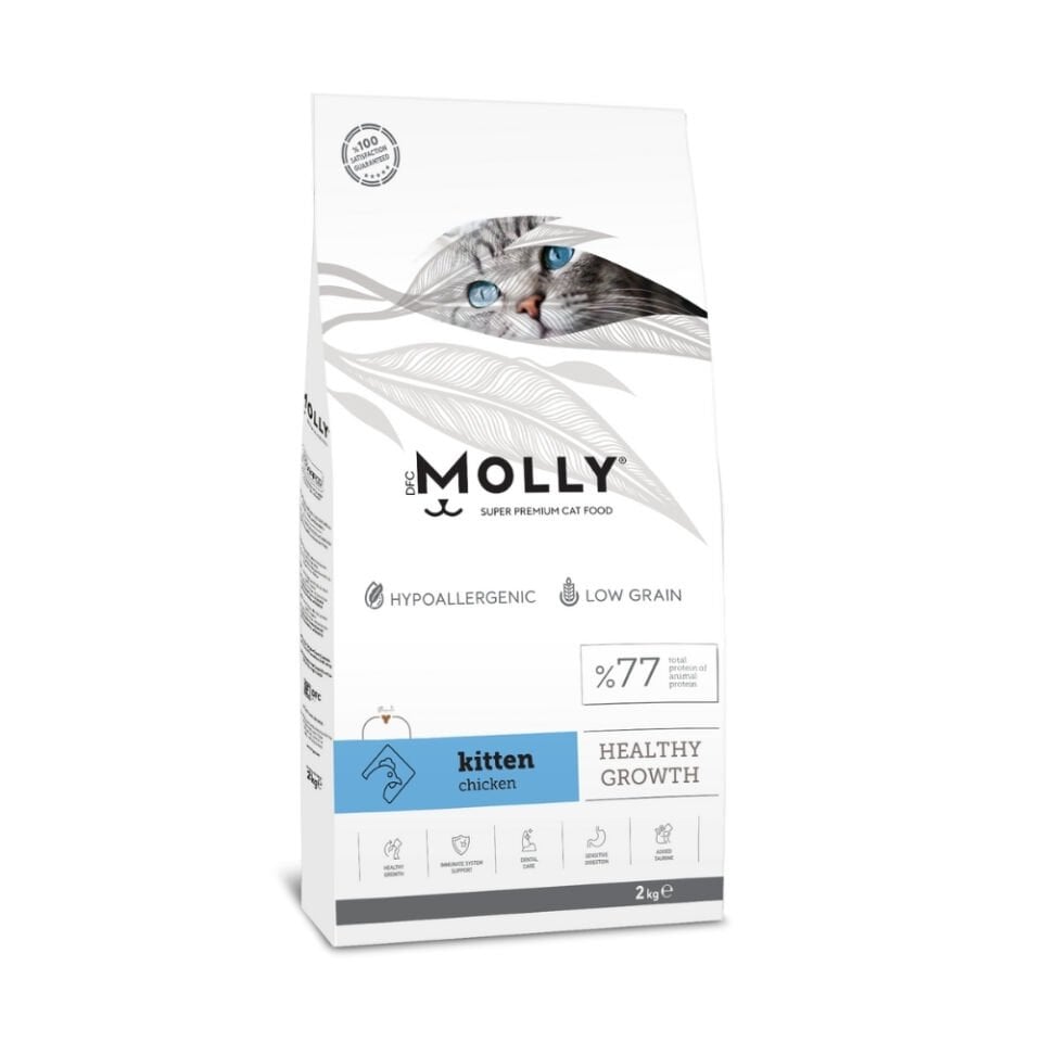 Molly  Yavru Kedi Maması Tavuklu 2kg