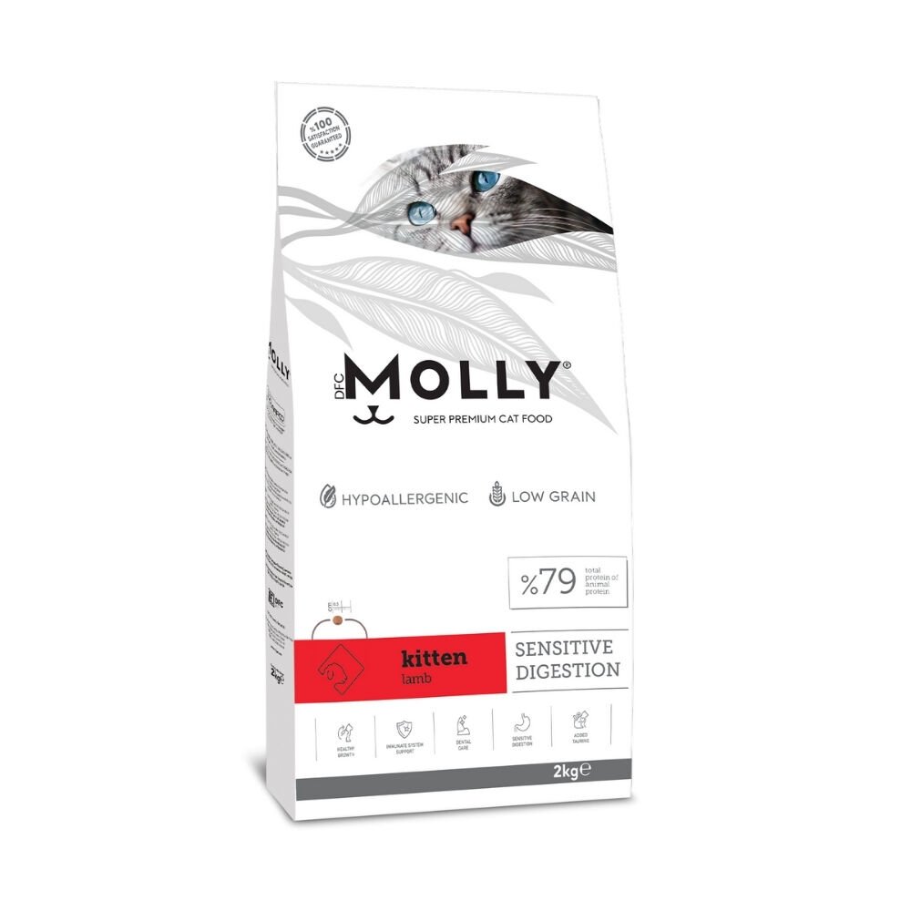 Molly  Yavru Kedi Maması Kuzulu 2kg