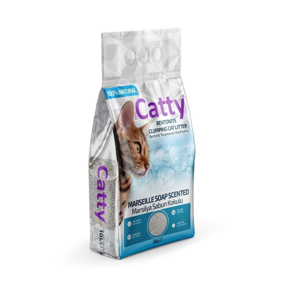 Catty Marsilya Sabun Kokulu  Kedi Kumu 10L