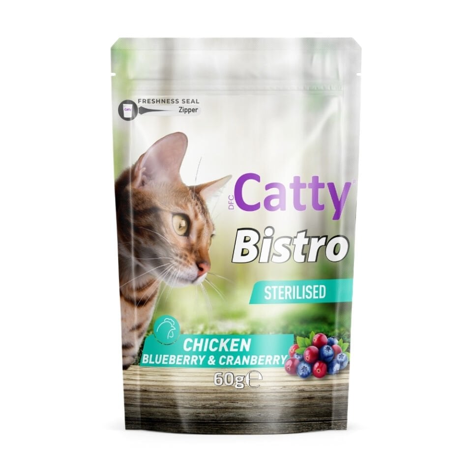 Catty Bistro Sterilised Kısırlaştırılmış 60G