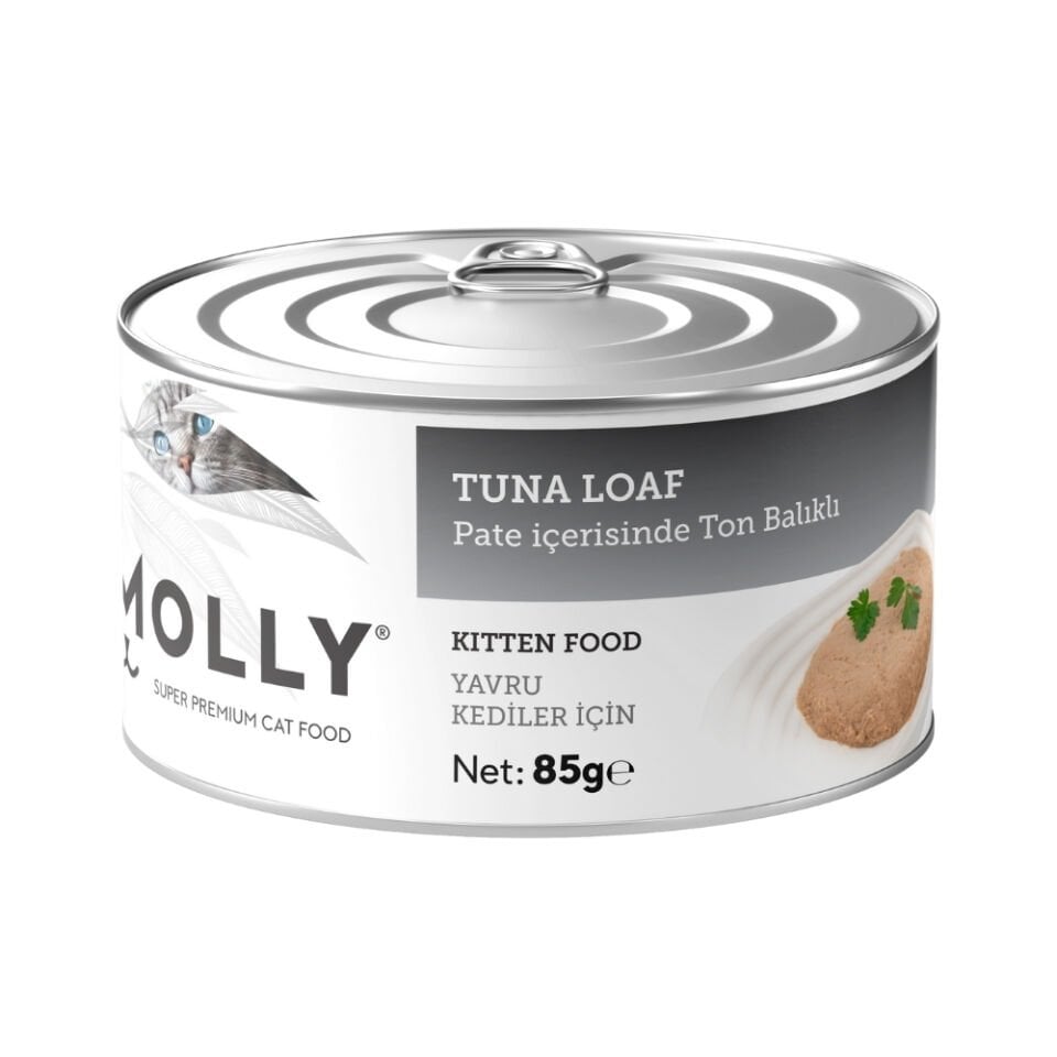 Molly Ton Balıklı Ezme Yavru Kedi Konservesi 85gr