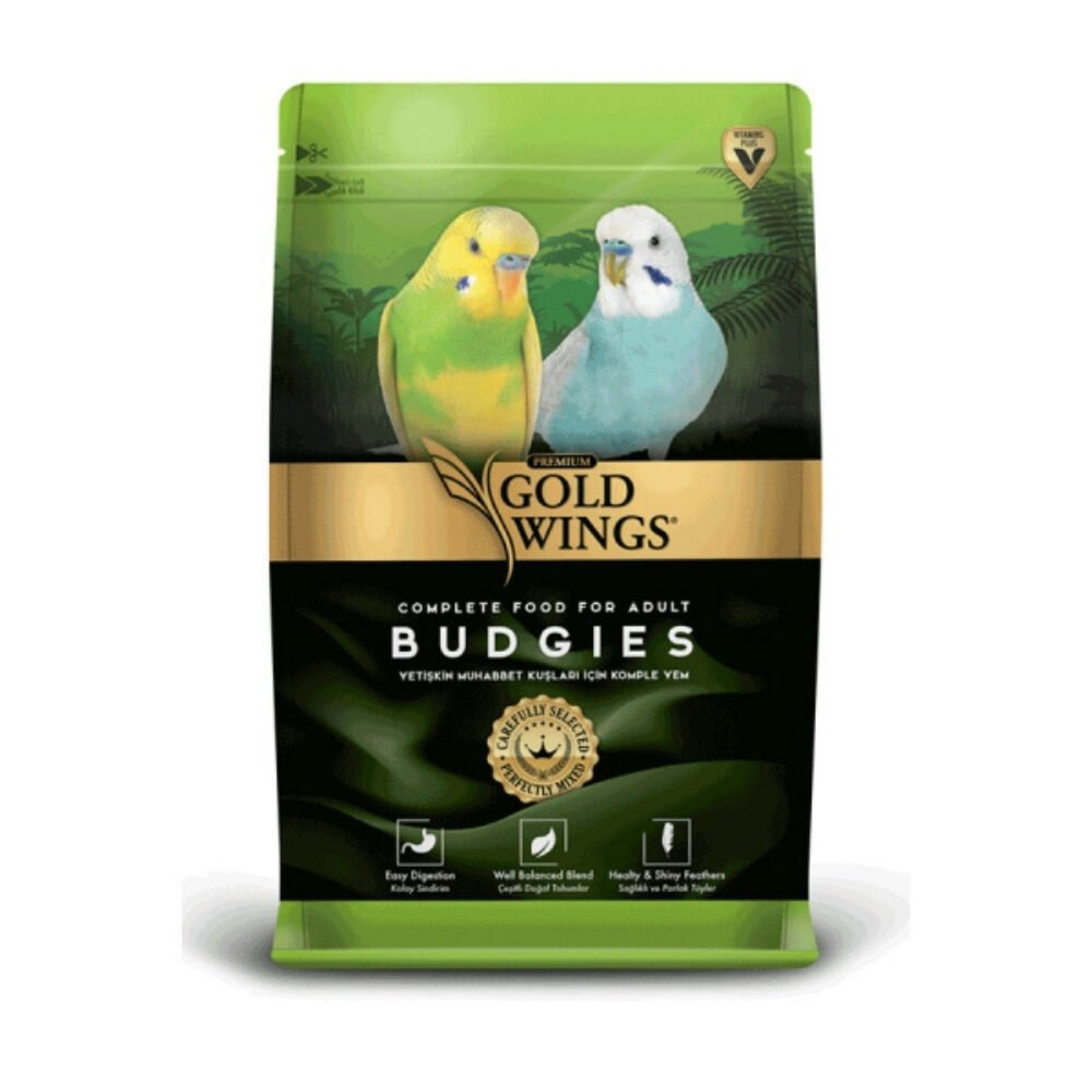 Gold Wings Premium Muhabbet Kuşu Yemi 1kg
