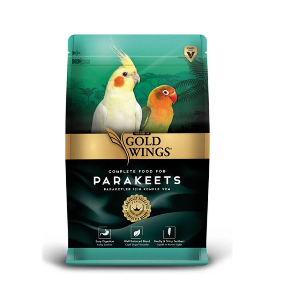 Gold Wings Premium Paraket Yemi 1kg