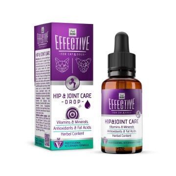 Delibon Effective Kedi ve Köpek Takviye Ürünleri İskelet ve Eklem Sistem Sağlığı 50ml