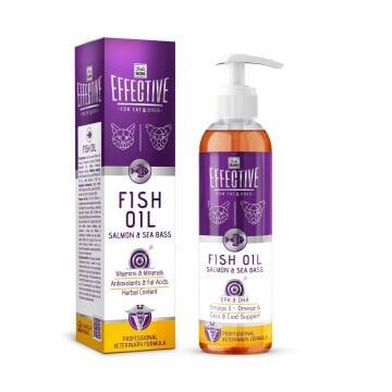Delibon Effective Kedi ve Köpek Takviye Ürünleri Somon Yağı 250ml