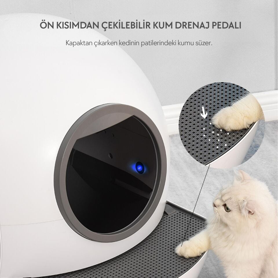 ELS Pet Otomatik Kedi Tuvaleti