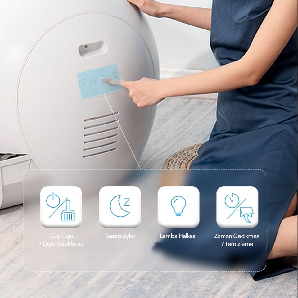 ELS Pet Otomatik Kedi Tuvaleti