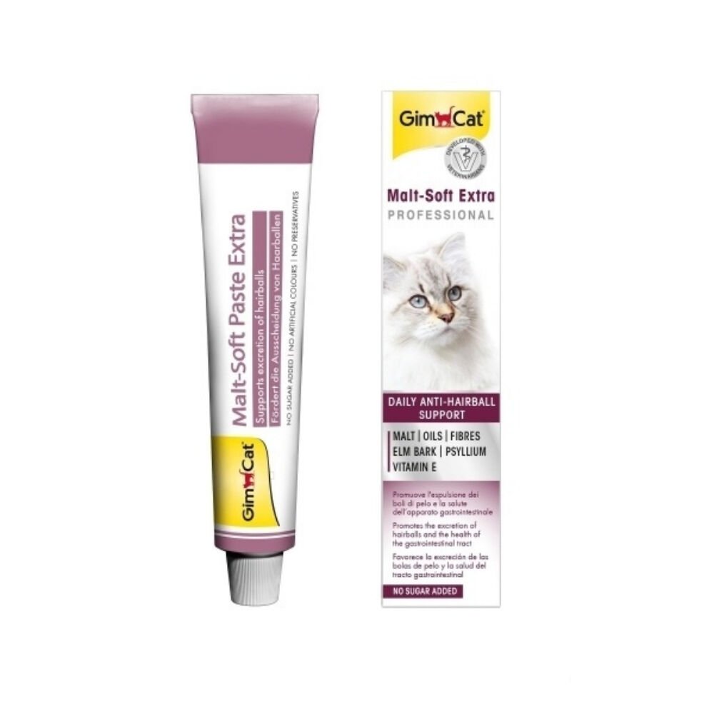 GimCat Malt-Soft Extra Tüy Yumağı Önleyici Kedi Macunu 100gr