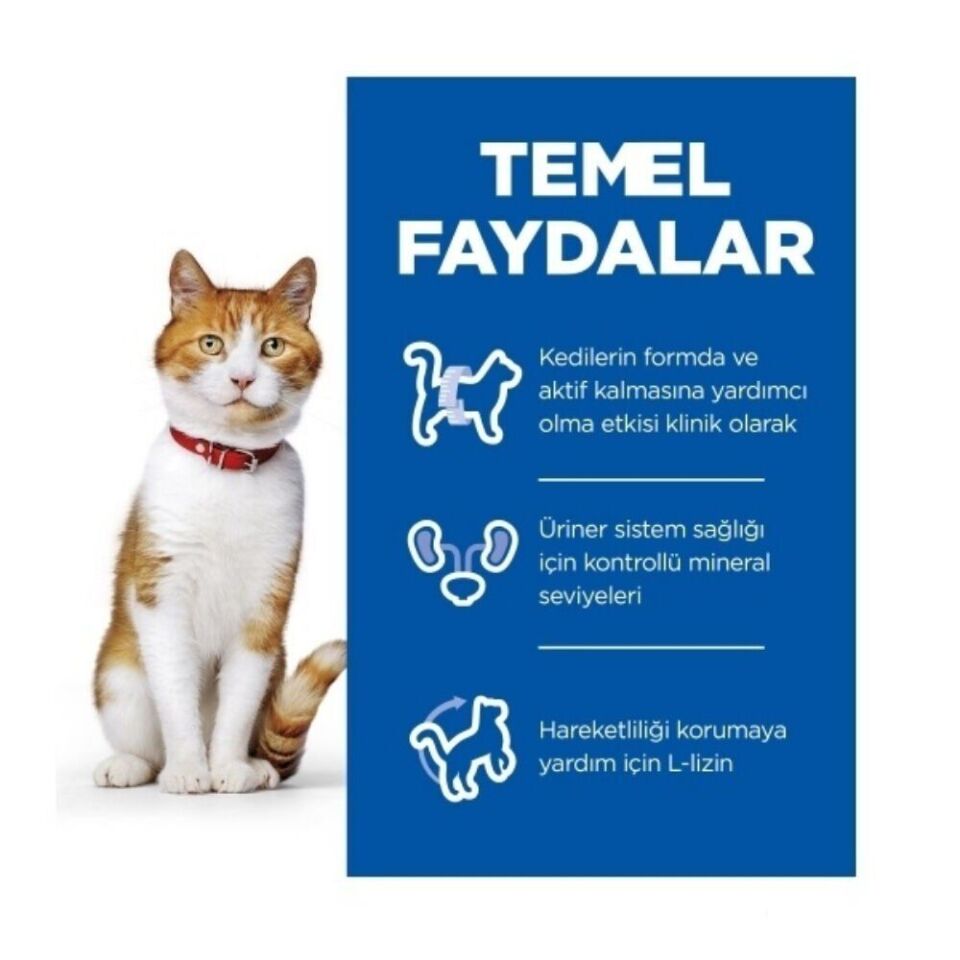 Hill's SCIENCE PLAN Tavuklu Kısırlaştırılmış Kedi Maması 8kg + 2kg HEDİYE!