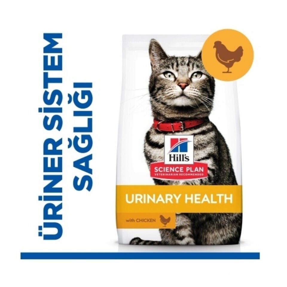 Hill's SCIENCE PLAN Üriner Sistem Tavuklu Yetişkin Kedi Maması 1,5kg