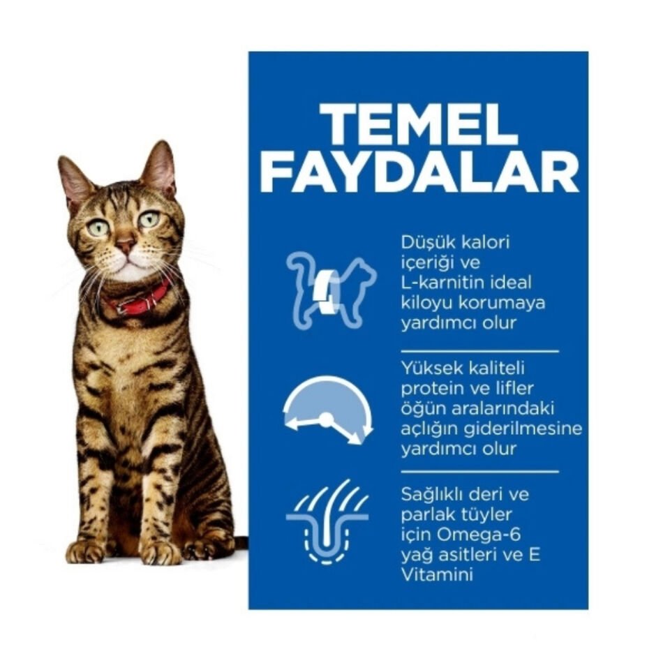 Hill's SCIENCE PLAN Light Tavuklu Yetişkin Kedi Maması 1,5kg