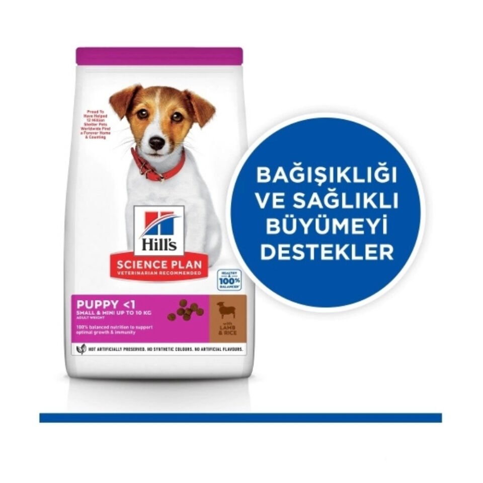 Hill's SCIENCE PLAN Kuzulu Küçük Irk Yavru Köpek Maması 1,5kg
