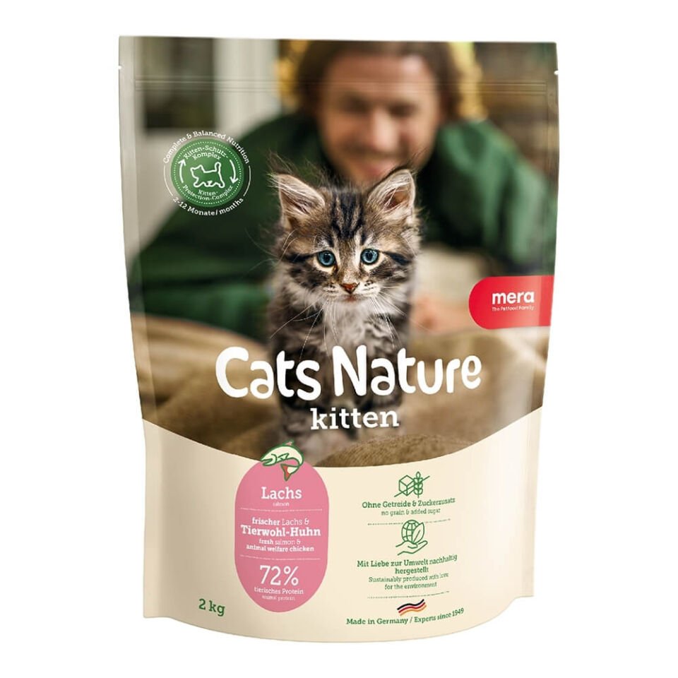 Mera Balıklı Tahılsız Yavru Kedi Maması 2 Kg