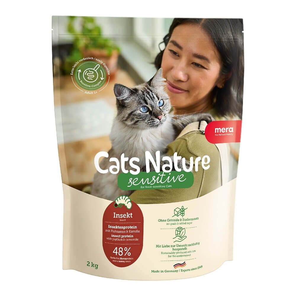 Mera Sensitive Adult Insect Tahılsız Larvalı Hassas Yetişkin Kedi Maması 2 Kg