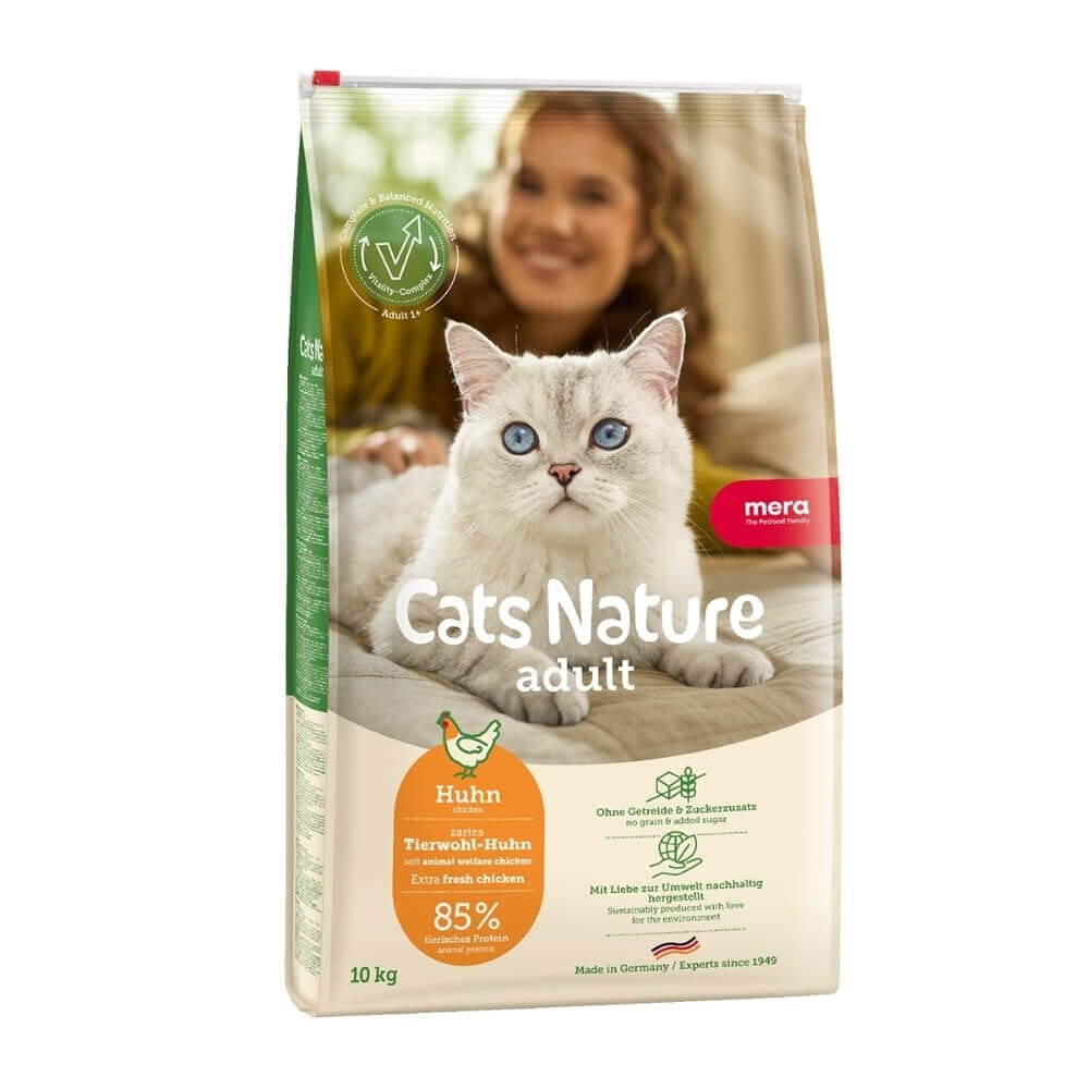 Mera Adult Tahılsız Tavuklu Yetişkin Kedi Maması 10 Kg