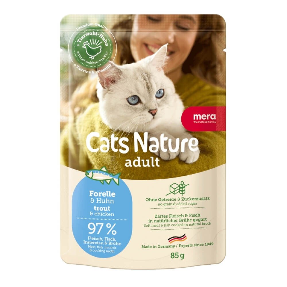 Mera Alabalıklı Yetişkin Kedi Yaş Maması 85 Gr