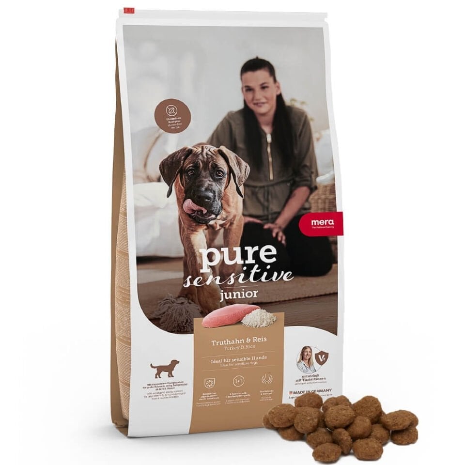 Mera Pure Sensitive Junior Hindili Yavru Köpek Maması 4 Kg
