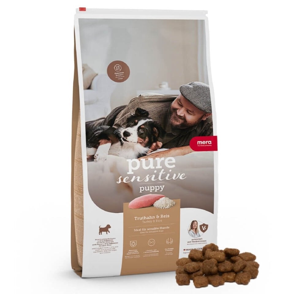 Mera Pure Sensitive Puppy Hindili Yavru Köpek Maması 4 Kg