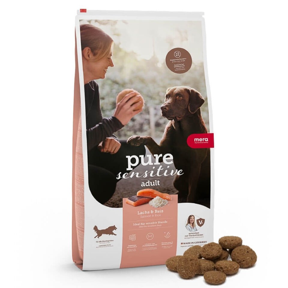 Mera Pure Sensitive Adult Somonlu Yetişkin Köpek Maması 12,5 Kg