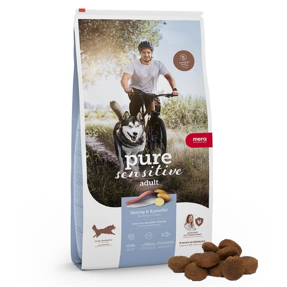 Mera Pure Sensitive Adult Tahılsız Ringa Balık ve Patatesli Yetişkin Köpek Maması 12,5 Kg