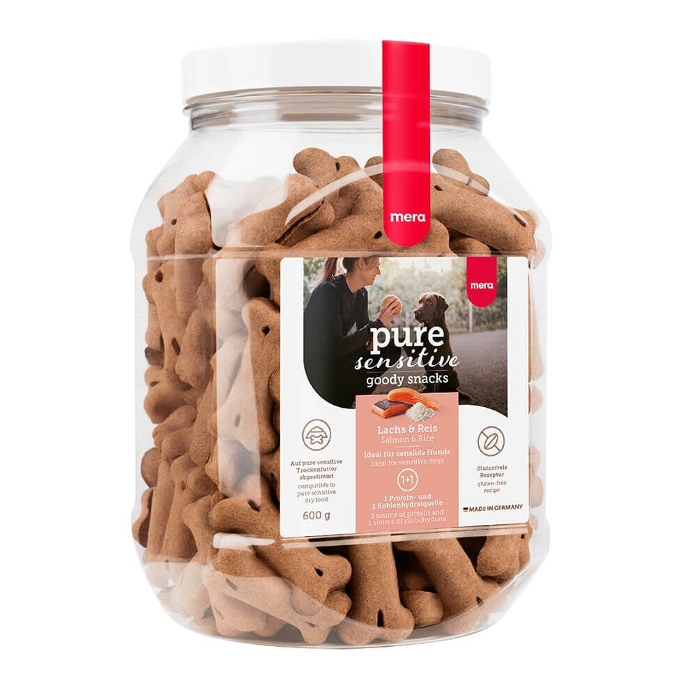 Mera Pure Sensitive Somonlu Köpek Ödül Bisküvisi 600 Gr
