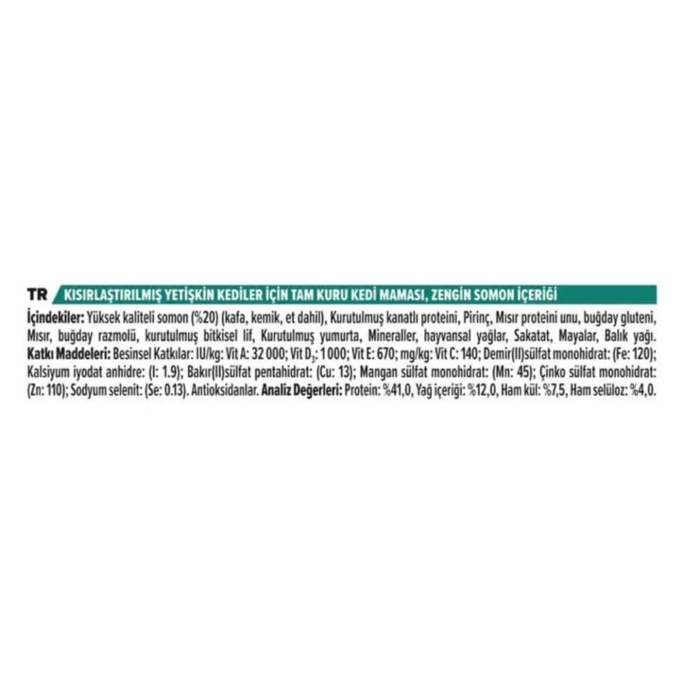 Pro Plan Somonlu Kısırlaştırılmış Kedi Maması