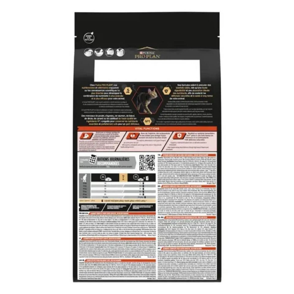 Pro Plan Somonlu ve Pirinçli Yetişkin Kedi Maması 3Kg