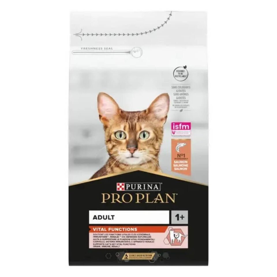Pro Plan Somonlu ve Pirinçli Yetişkin Kedi Maması 10Kg