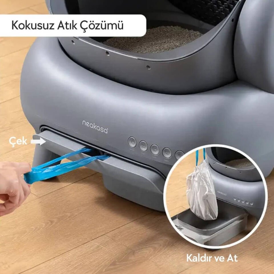 Neakasa Üstü Açık Akıllı Kedi Tuvaleti
