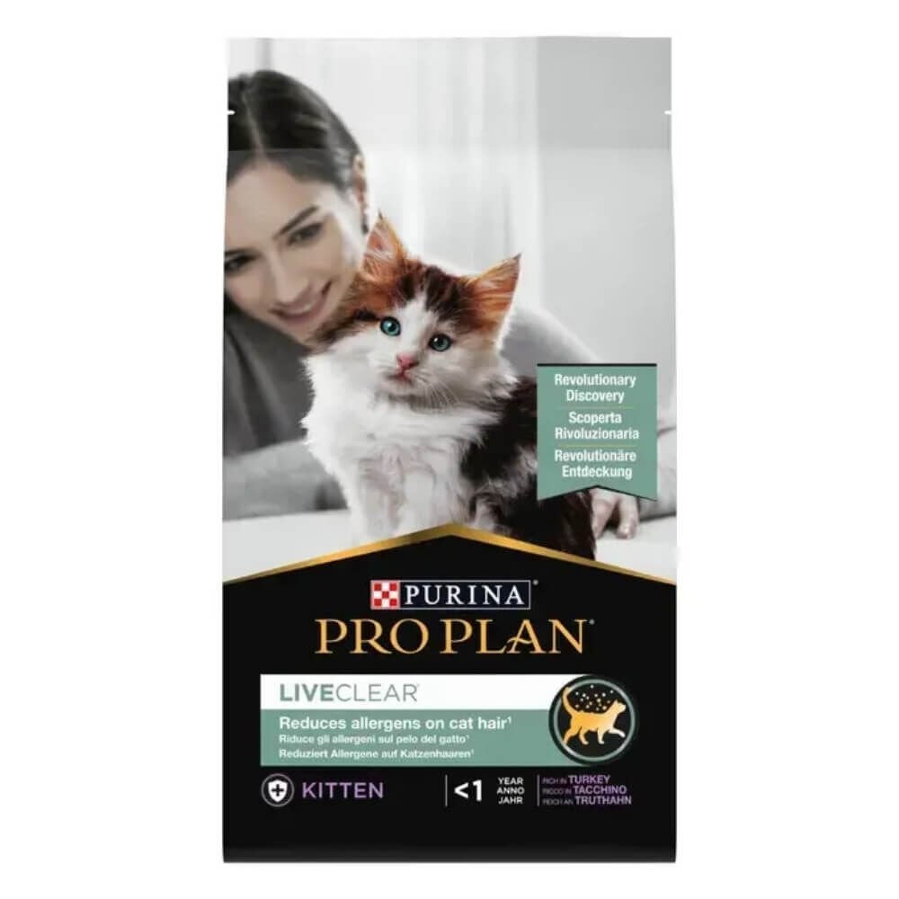 Pro Plan LiveClear Hindili Alerjen Azaltan Yavru Kedi Maması 1,4kg