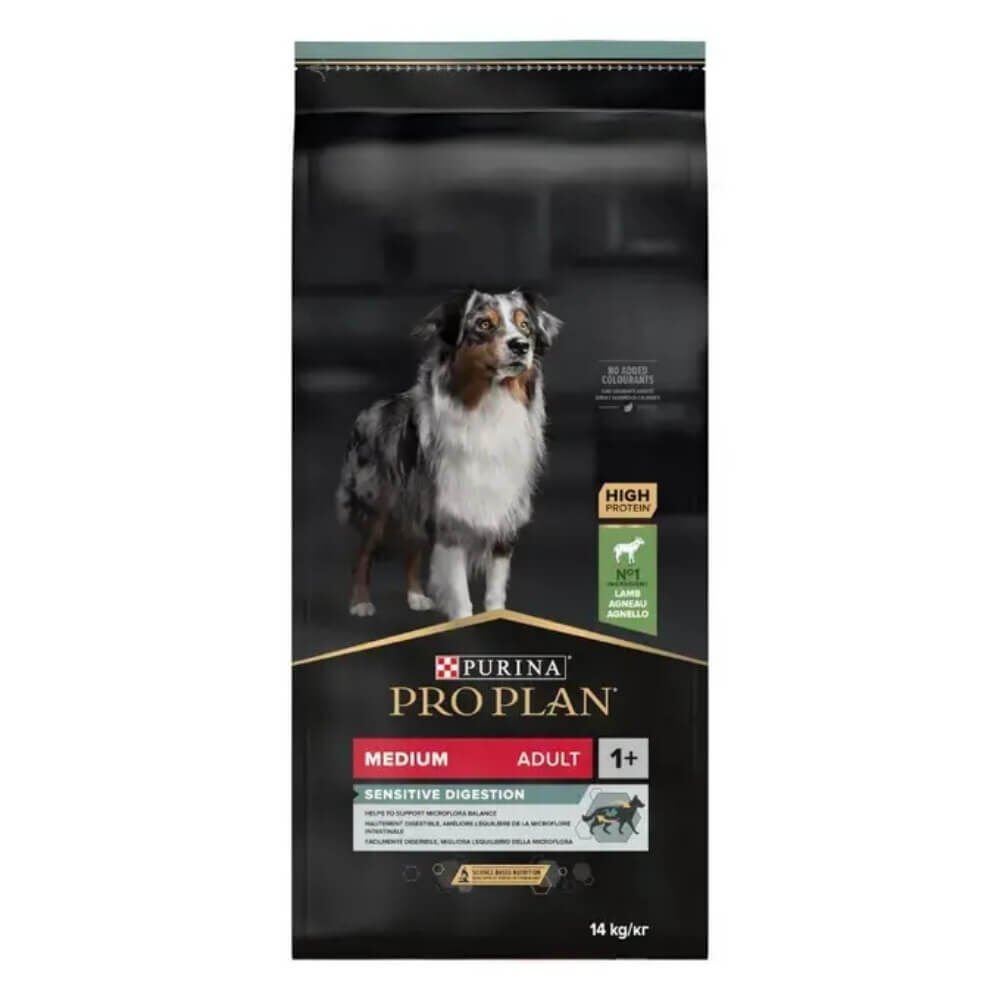 Pro Plan Medium Kuzulu Orta Irk Yetişkin Köpek Maması 14Kg