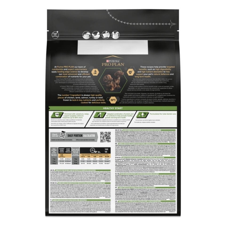 Pro Plan Puppy Small&Mini Tavuklu Küçük Irk Yavru Köpek Maması 3kg
