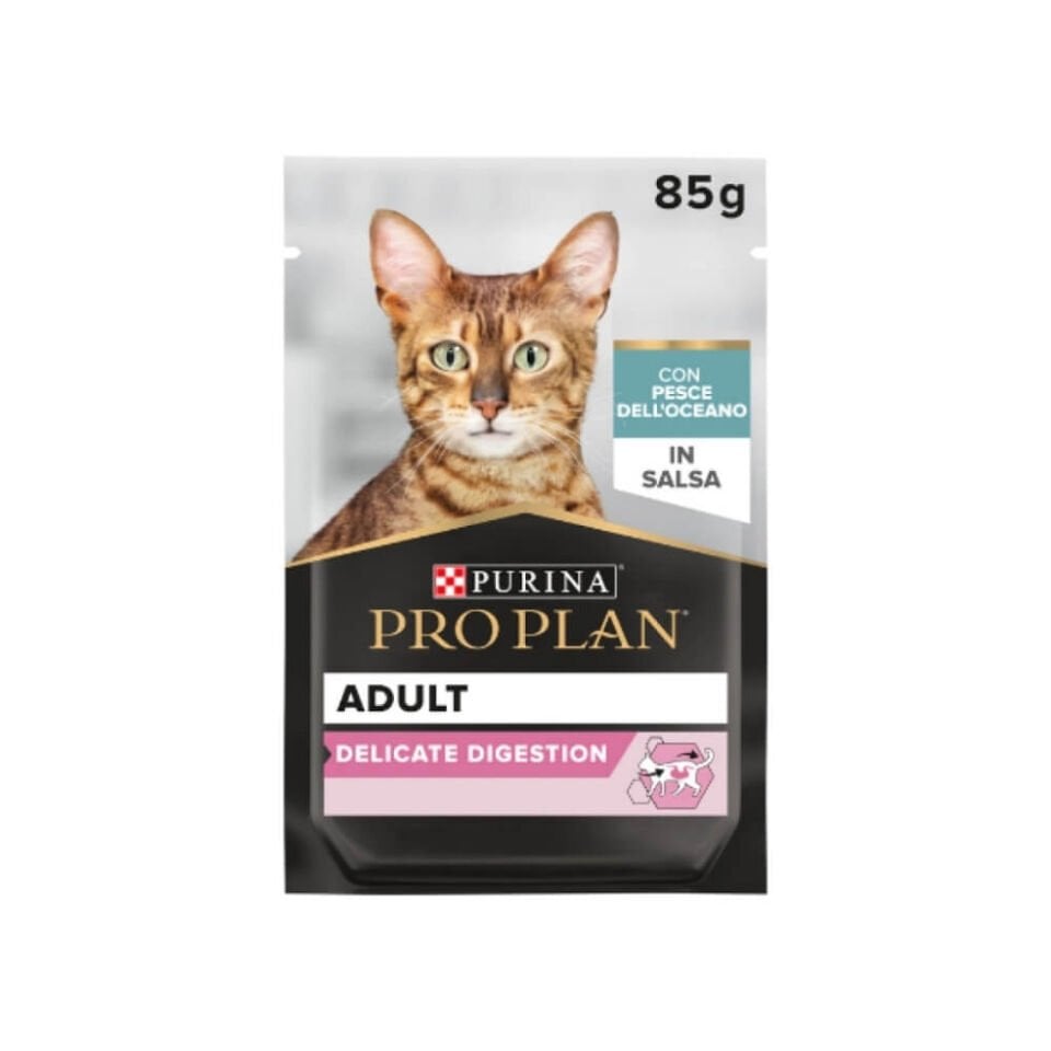 Pro Plan Pouch Sos İçinde Okyanus Balıklı Yetişkin Kedi Konservesi 85gr