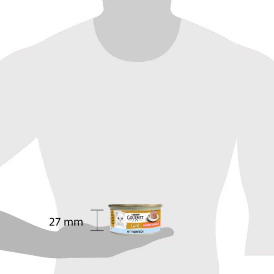 Gourmet Gold Kıyılmış Ton Balıklı Kedi Konservesi 85gr (6 AL 5 ÖDE)