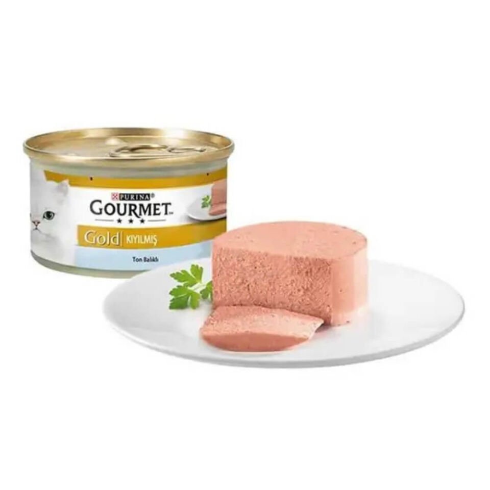 Gourmet Gold Kıyılmış Ton Balıklı Kedi Konservesi 85gr