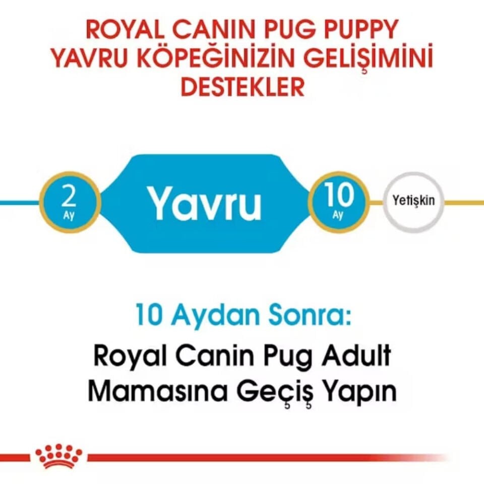 Royal Canin Pug Junior Yavru Köpek Maması 1,5kg