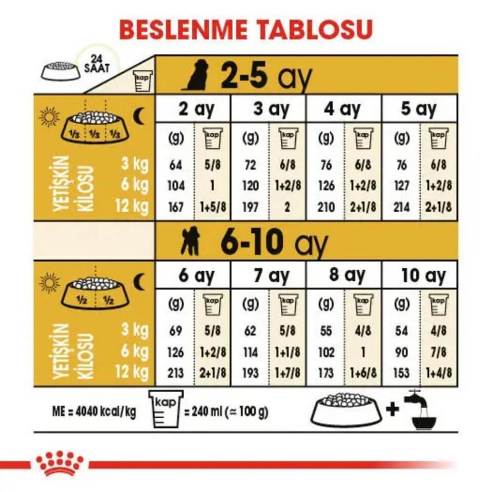 Royal Canin Puppy Poodle Caniche Yavru Köpek Maması 3kg