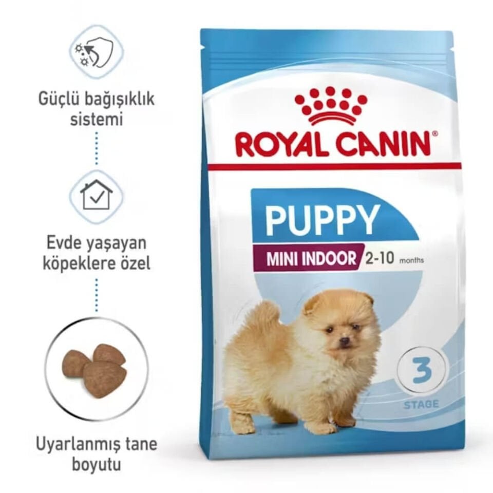 Royal Canin Mini Indoor Küçük Irk Yavru Köpek Maması 1,5kg