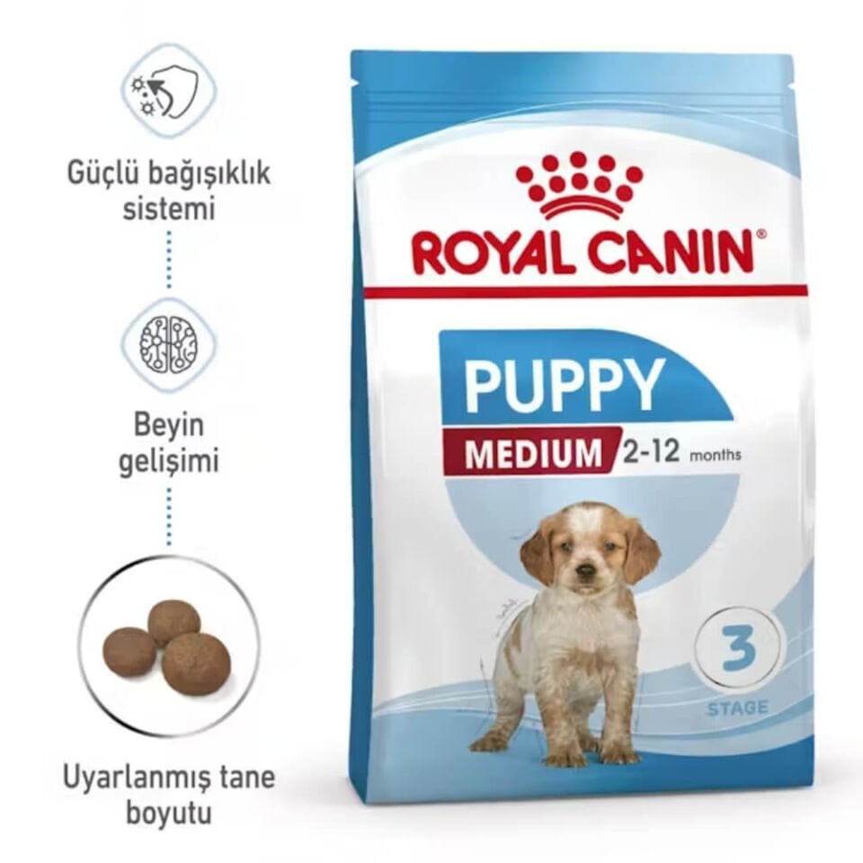 Royal Canin Medium Junior Orta Irk Yavru Köpek Maması 4kg