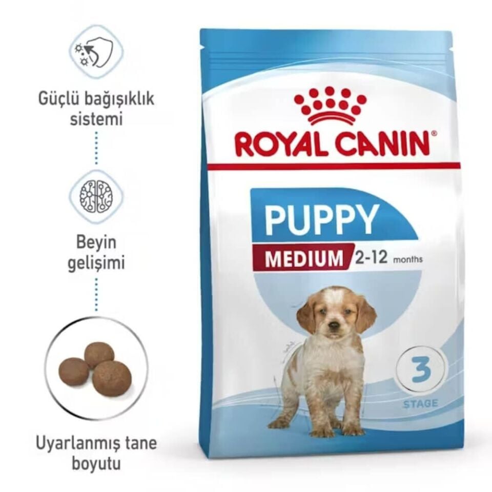 Royal Canin Medium Junior Orta Irk Yavru Köpek Maması 15kg