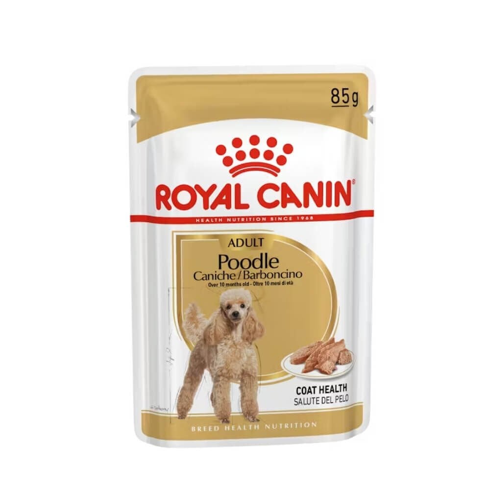 Royal Canin Adult Poodle Caniche Tüy Sağlığı Destekleyici Yetişkin Köpek Konservesi 85gr