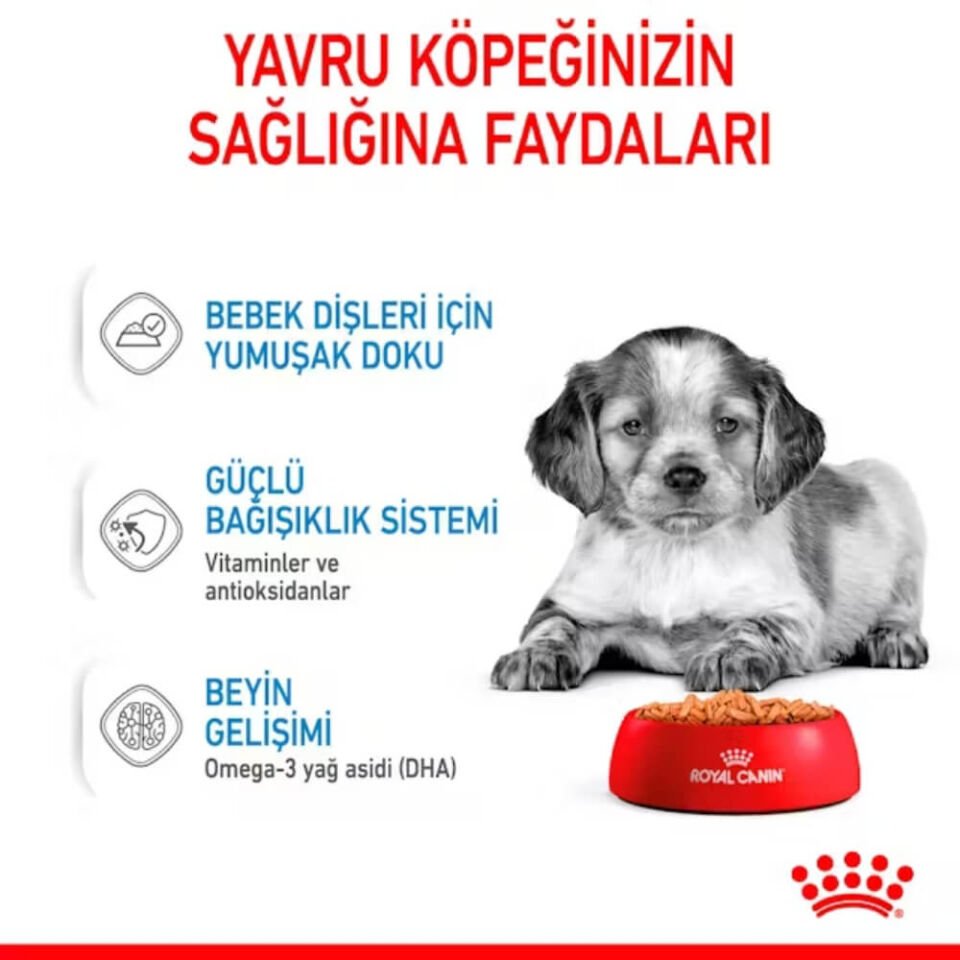 Royal Canin Sos İçinde Orta Irk Yavru Köpek Konservesi 140gr