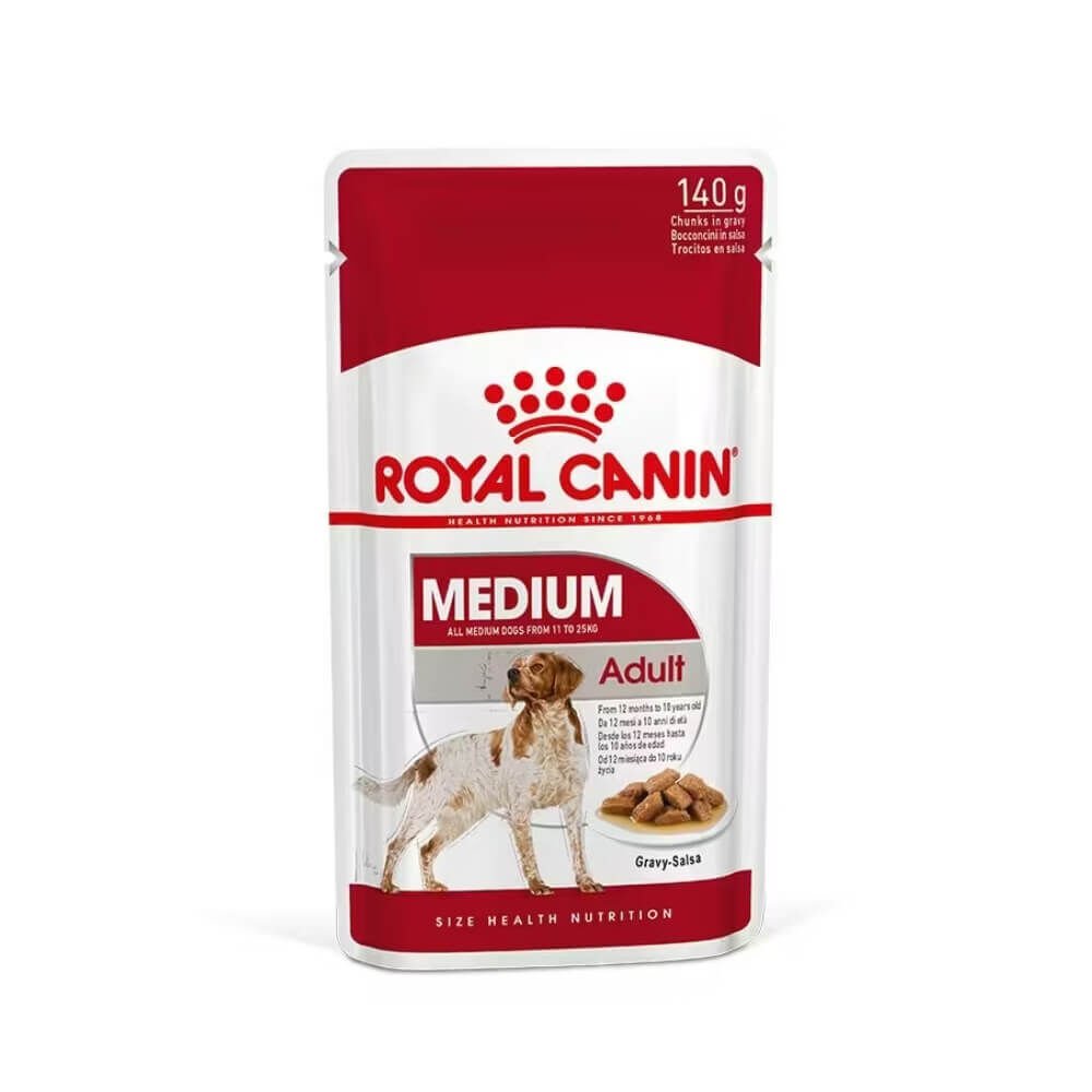 Royal Canin Sos İçinde Orta Irk Yetişkin Köpek Konservesi 140gr