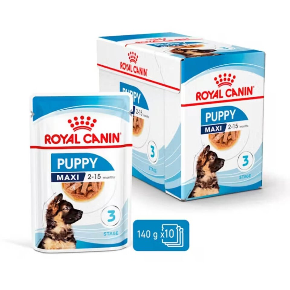Royal Canin Sos İçinde Büyük Irk Yavru Köpek Konservesi 140gr