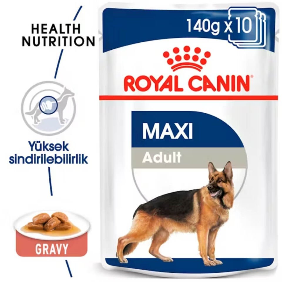 Royal Canin Sos İçinde Büyük Irk Yetişkin Köpek Konservesi 140gr