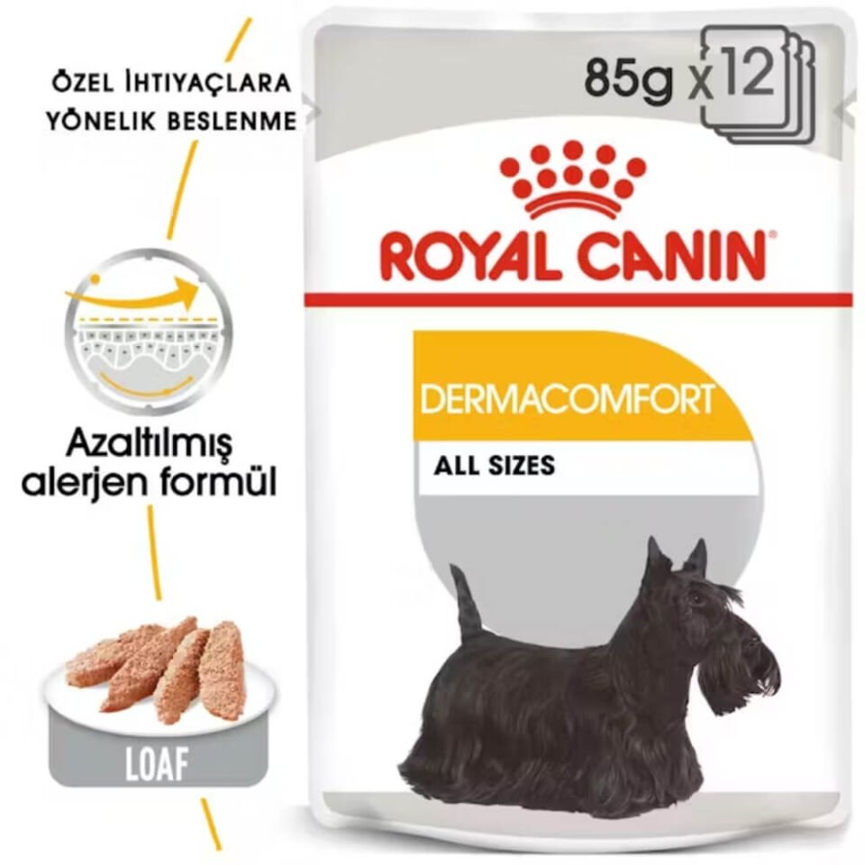 Royal Canin Dermacomfort Yetişkin Köpek Konservesi 85gr