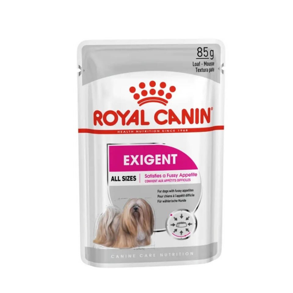 Royal Canin Exigent Seçici Köpeklere Özel Yetişkin Köpek Konservesi 85gr