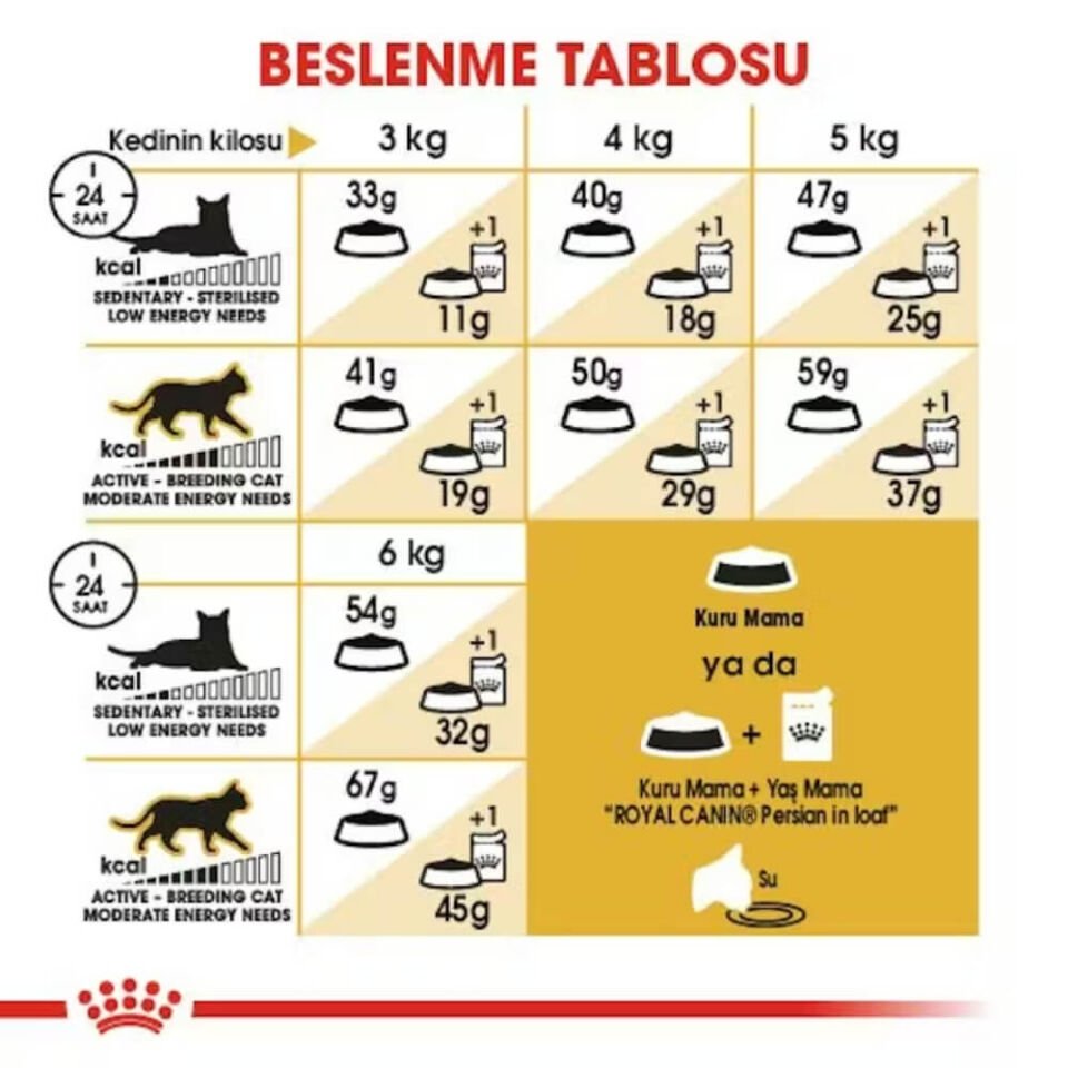 Royal Canin İran Kedileri İçin Yetişkin Kedi Maması 2kg