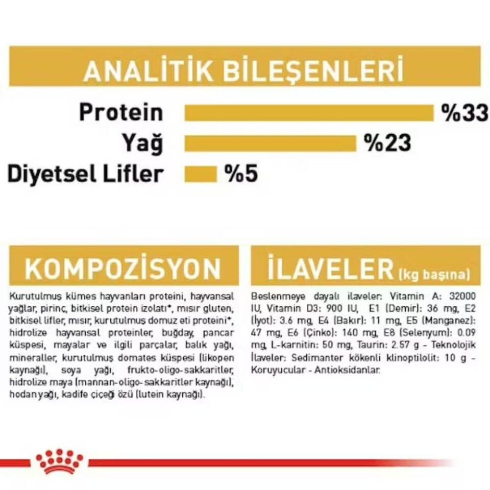 Royal Canin Sphynx Yetişkin Kedi Maması 2kg